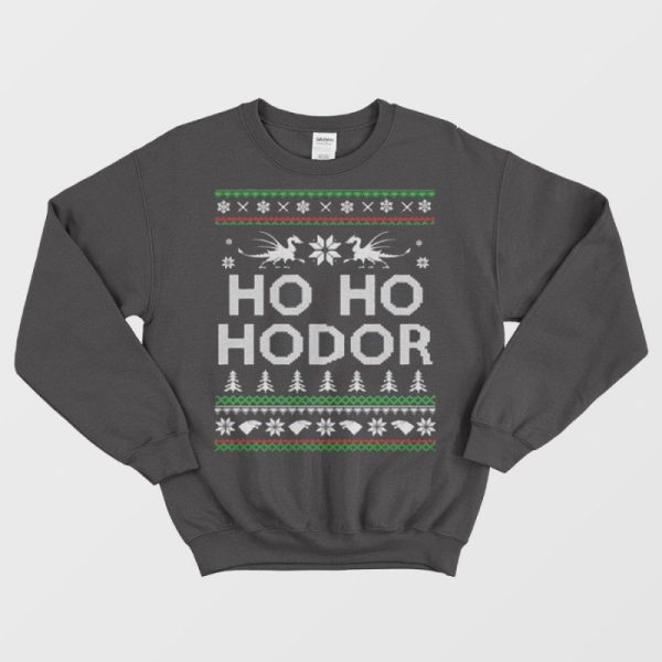 Game of Thrones Ho Ho Hodor Christmas Sweater