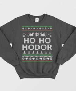 Game of Thrones Ho Ho Hodor Christmas Sweater 2
