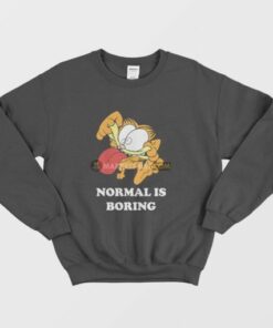 Garfield Normal Is Boring Sweatshirt 3