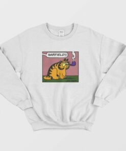 Garfield Smoking Pipe Sweatshirt 1