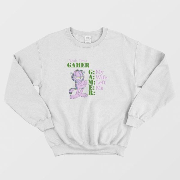 Garfield Yeah I’m Gamer Sweatshirt