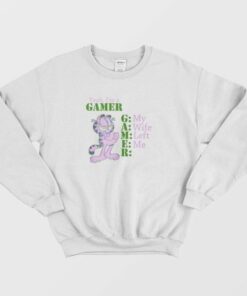 Garfield Yeah Im Gamer Sweatshirt 2