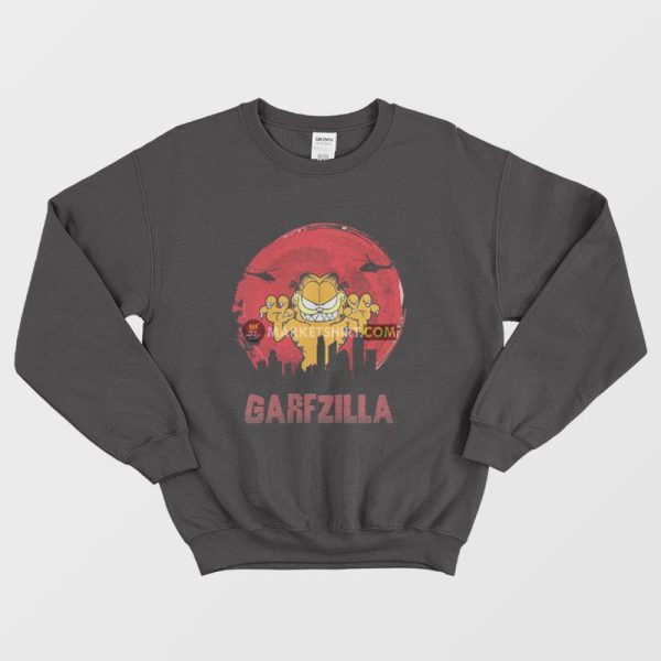 Garfzilla Garfield Godzilla Sweatshirt