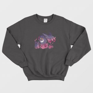 Gengar Pokemon Mega Evolution Sweatshirt