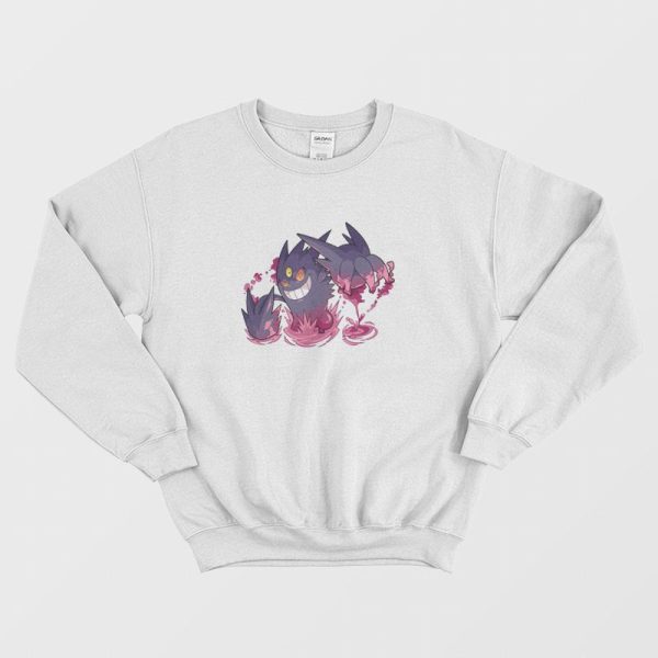 Gengar Pokemon Mega Evolution Sweatshirt