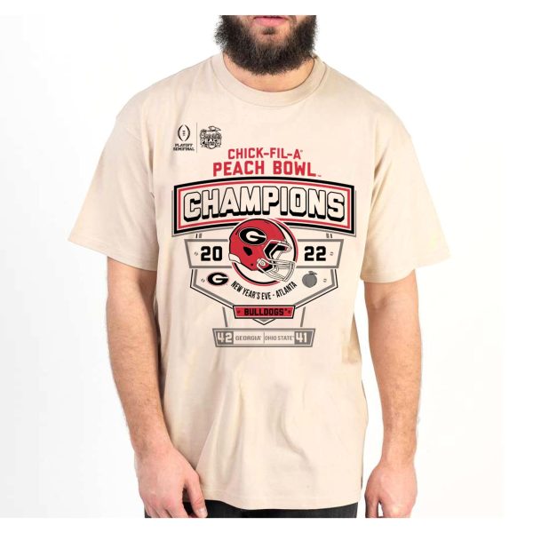 Georgia Vs Ohio State Peach Bowl Shirt Football SemiPlayoff