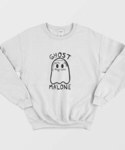 Ghost Malone Funny Halloween Sweatshirt 1
