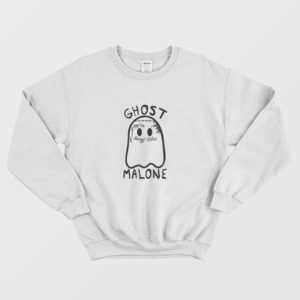 Ghost Malone Funny Halloween Sweatshirt 4