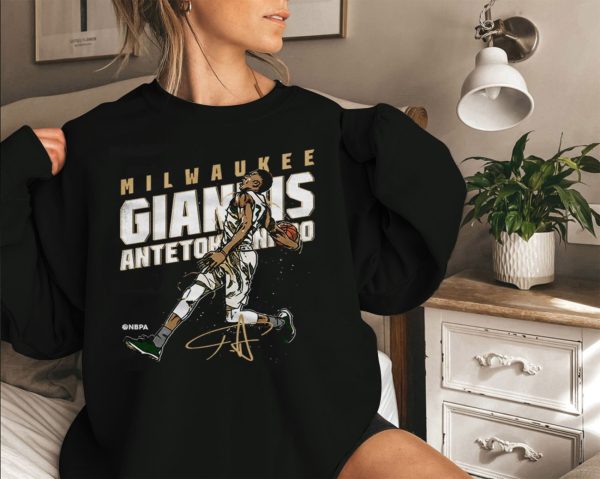 Giannis Antetokounmpo Milwaukee Bucks Sweatshirt