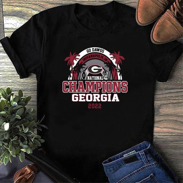 Go Dawgs National Champions 2022 Georgia Football Shirt Gift Real Fans