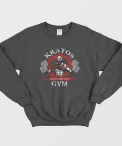 God of War Kratos Gym Sweatshirt 1 God of War Kratos Gym Sweatshirt 2