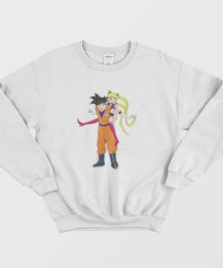 Goku x Usagi Sailor Moon Sweatshirt 1 Goku x Usagi Sailor Moon Sweatshirt 2