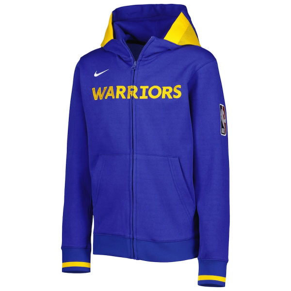 Golden State Warriors Nike Courtside Full-Zip Hoodie