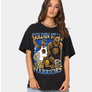 Golden State Warriors Rap Hip Hop Bootleg Style New Black Unisex T Shirt