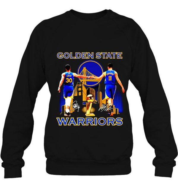 Golden State Warriors Stephen Curry Vs Klay Thompson Signatures Shirt