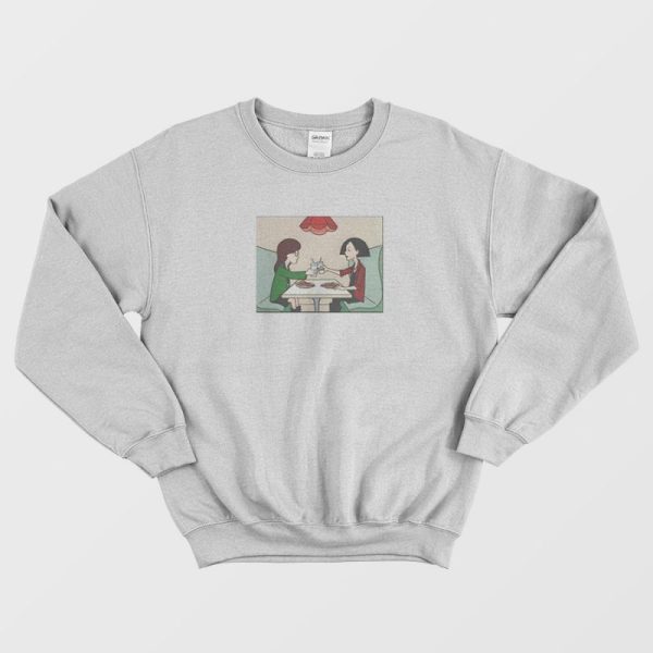 Good Friend Daria And Jane Toast Drink Sweatshirt