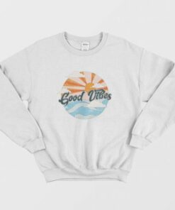 Good Vibe Beach Summer Vintage Sweatshirt 2 Good Vibe Beach Summer Vintage Sweatshirt 3