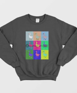 Goose Game Pop Art Sweatshirt 1 Goose Game Pop Art Sweatshirt 2