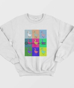 Goose Game Pop Art Sweatshirt 2 Goose Game Pop Art Sweatshirt 3