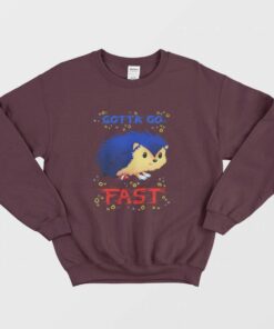 Gotta Go Fast Sonic the Hedgehog Sweatshirt 2