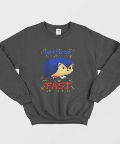 Gotta Go Fast Sonic the Hedgehog Sweatshirt 3