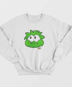Green Puffles Club Penguin Sweatshirt 1