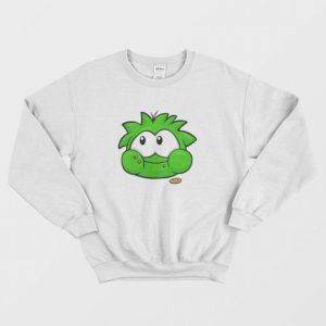 Green Puffles Club Penguin Sweatshirt 3