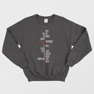 Greys Anatomy Squad Names Sweatshirt 3