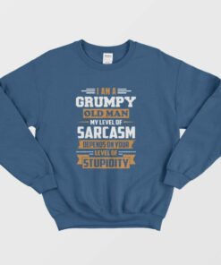 Grumpy Old Man Vintage Sweatshirt 3
