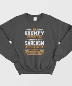 Grumpy Old Man Vintage Sweatshirt 4