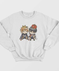 Haikyuu Hinata and Kageyama Chibi Sweatshirt 1
