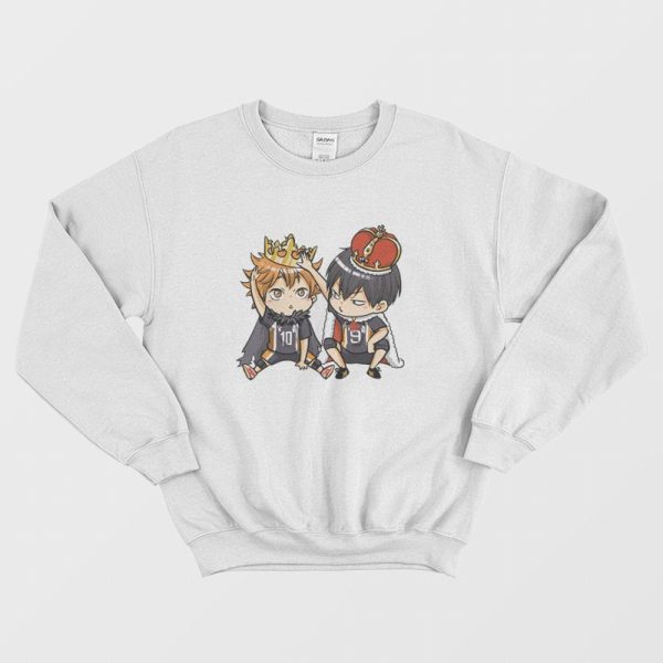 Haikyuu Hinata and Kageyama Chibi Sweatshirt