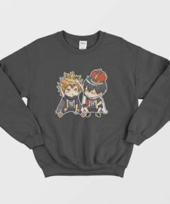 Haikyuu Hinata and Kageyama Chibi Sweatshirt 2