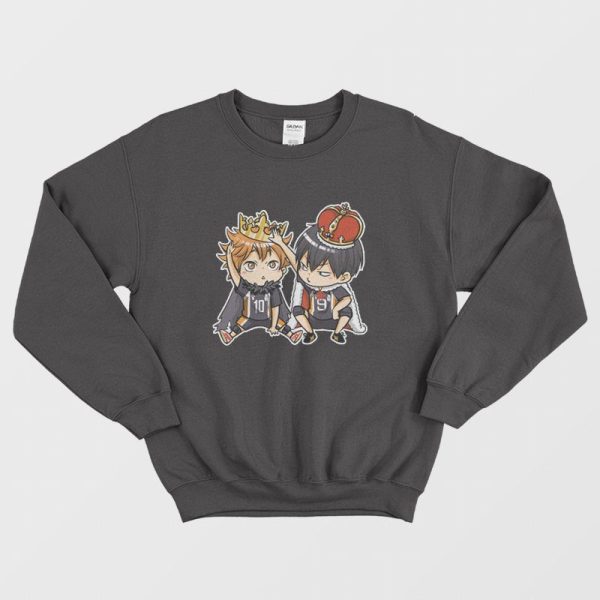 Haikyuu Hinata and Kageyama Chibi Sweatshirt