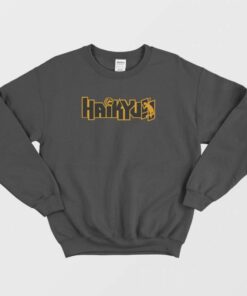 Haikyuu Logo Volleyball Sweatshirt 1