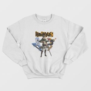 Haikyuu Sk8 The Infinity Attack on Titan Eren Jaeger Reki Langa Sweatshirt