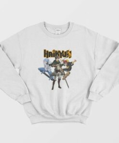 Haikyuu Sk8 The Infinity Attack on Titan Eren Jaeger Reki Langa Sweatshirt 4