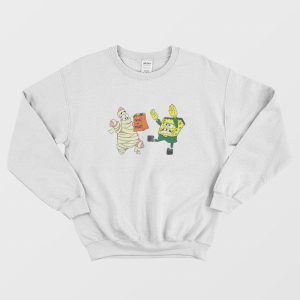 Halloween SpongeBob Frankenstein Patrick Star Mummy Sweatshirt