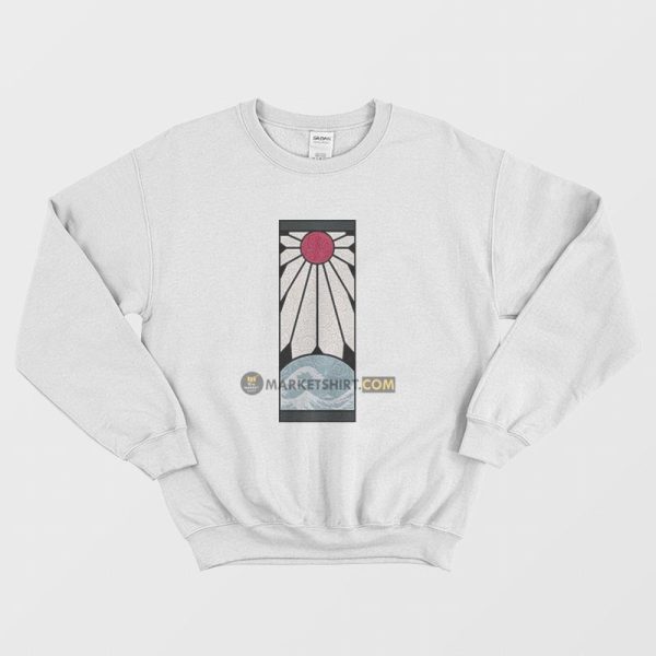 Hanafuda Earring Tanjiro Kimetsu No Yaiba Sweatshirt