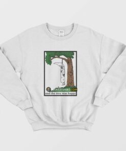 Hanging The Ku Klux Klan and The Tree Was Happy Sweatshirt 2