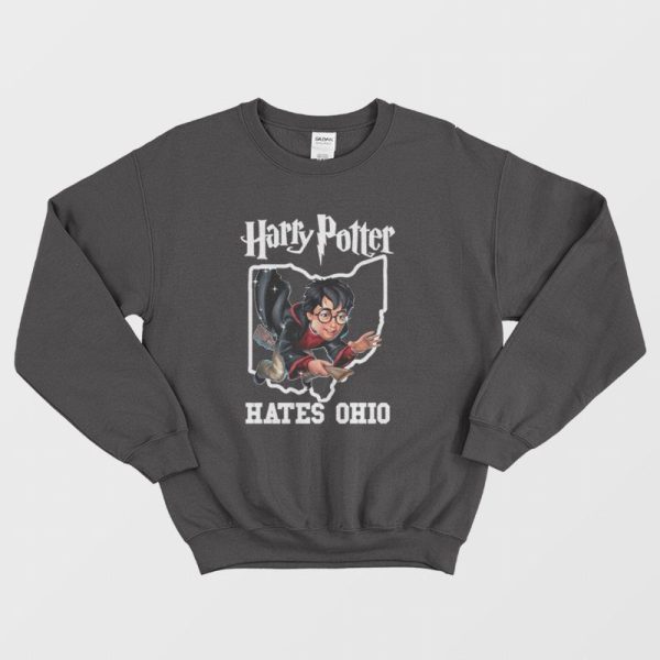 Harry Potter Hates Ohio Sweatshirt Vintage