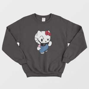 Hello Kitty Gangster Raised Eyebrow Sweatshirt