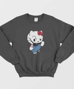 Hello Kitty Gangster Raised Eyebrow Sweatshirt 3