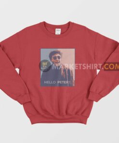Hello Peter Doctor Octopus Spiderman Sweatshirt 1 Hello Peter Doctor Octopus Spiderman Sweatshirt 2