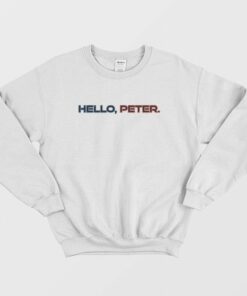 Hello Peter Sweatshirt Spiderman 2 Hello Peter Sweatshirt Spiderman 3