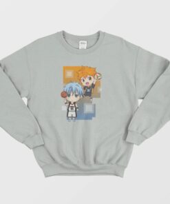 Hinata Shouyou X Kuroko Tetsuya Anime Chibi Sweatshirt 3