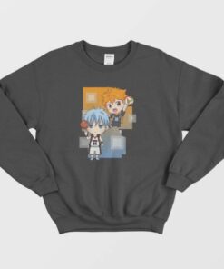 Hinata Shouyou X Kuroko Tetsuya Anime Chibi Sweatshirt 4
