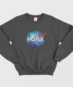 Hoax Nasa Parody Logo Sweatshirt 3