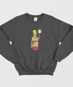 Homer Simpson Saitama One Punch Man Sweatshirt 1
