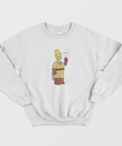 Homer Simpson Saitama One Punch Man Sweatshirt 2